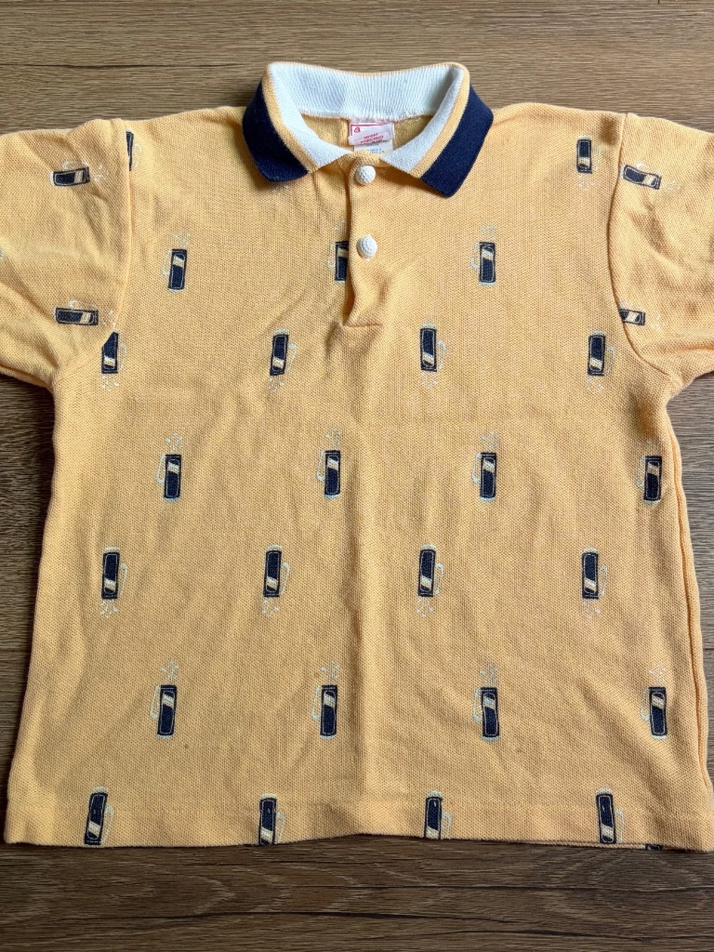 Vintage Buster Brown Boys Golf Polo l 6Y